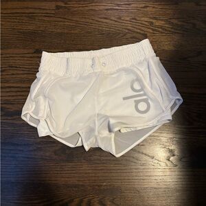 Alo Yoga Women's White Shorts
